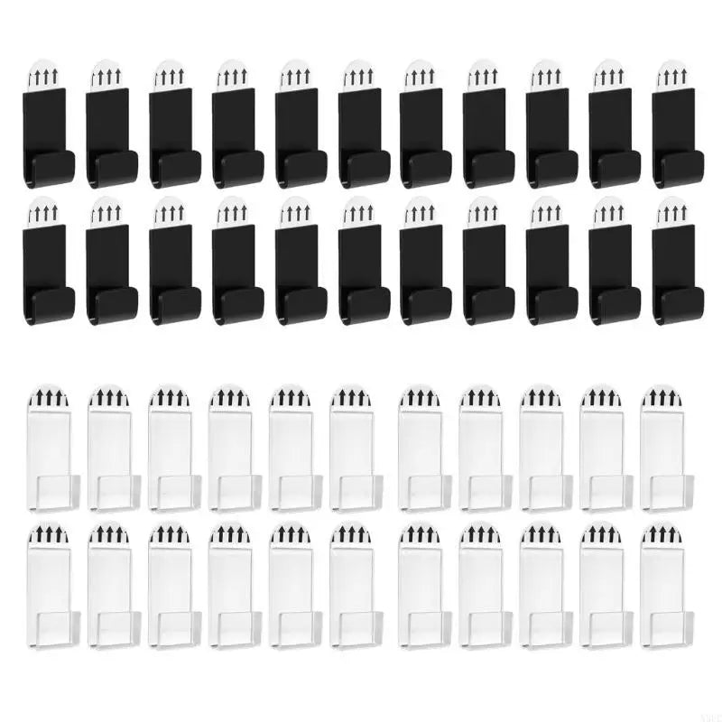 Acrylic Album Record Holder 18PCS Wall Mounted Display Shelves for Music Enthusiasts Gramophone Record Storage Shelf X3UC