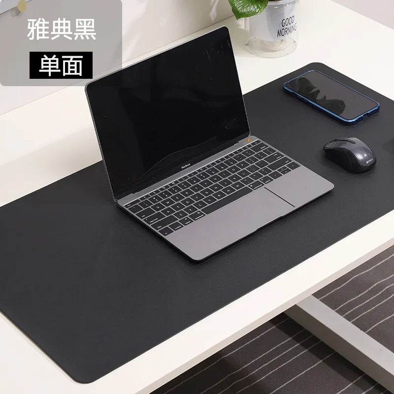 white mousepad Portable Mouse pad large Gaming Waterproof Non-slip PU Suede Desk Mat Computer Keyboard desk pad Mats